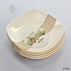 波比中號(hào)簡(jiǎn)約正方餐盤(pán)